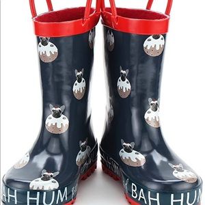 Girl / Boy Rain Boots sz 2 little kids